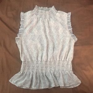 Japna Sleeveless Turtle Neck Blouse